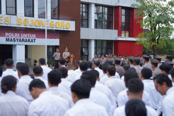 Operasi Lilin Semeru 2025 Nataru di Bojonegoro Berlangsung Aman