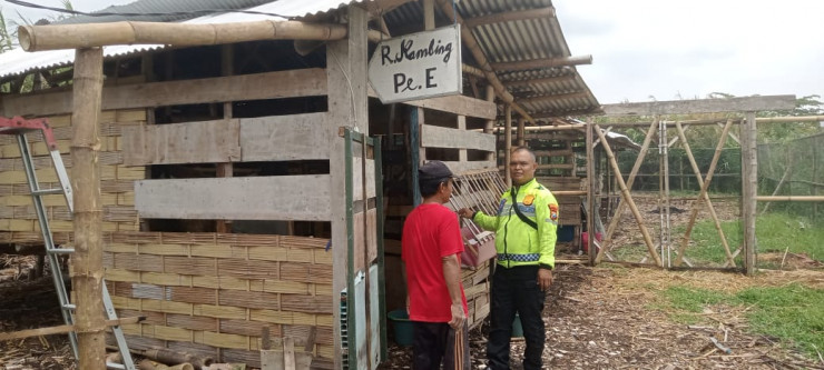 Polsek Gedangan Turunkan Bhabinkamtibmas Dukung Ketahanan Pangan