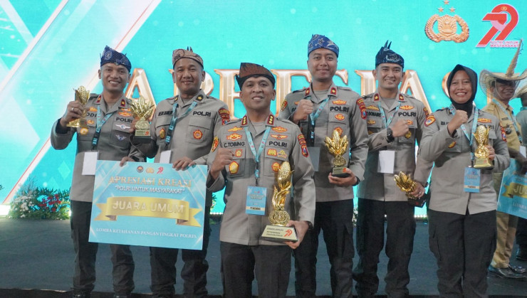 Hari Bhayangkara Ke-79, Polresta Sidoarjo Borong Penghargaan Kapolri