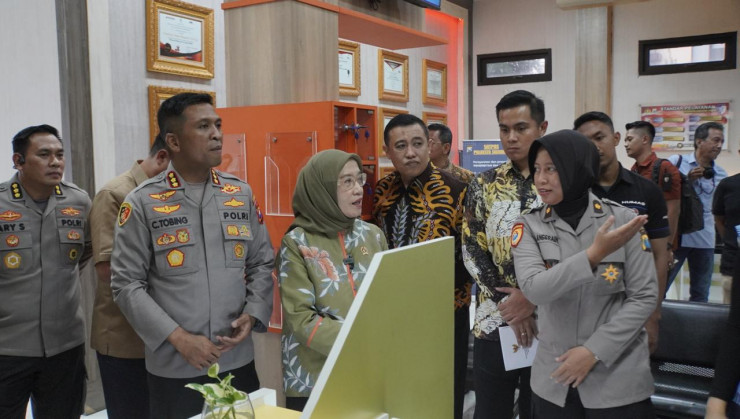 Menteri PANRB Kunjungi Polresta Sidoarjo, Matangkan 10 Direktorat PPA dan Perdagangan Orang di Tingkat Polda